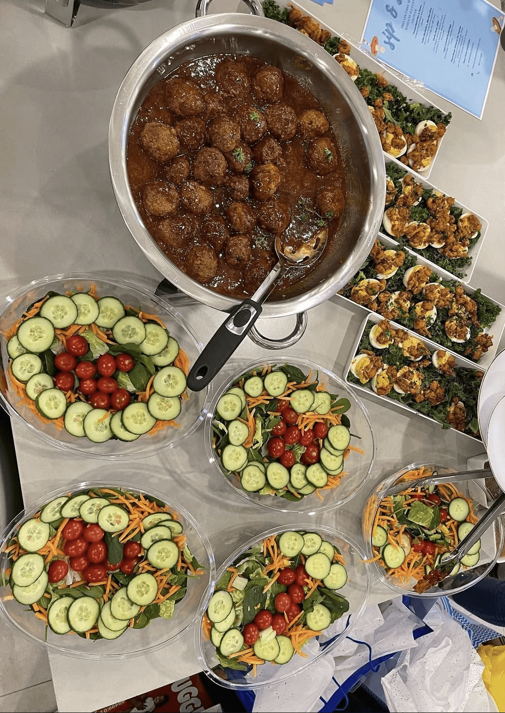 Craft Eatery Catering Spread